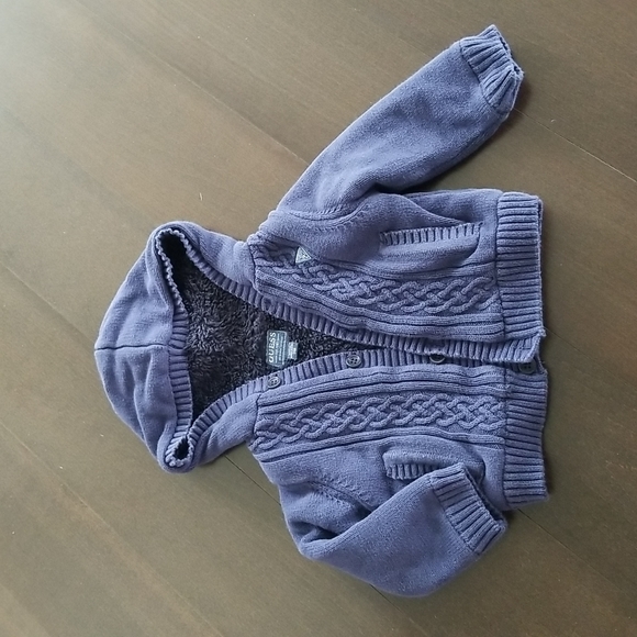 Guess Fleece knitted Cardigan - Picture 3 of 8